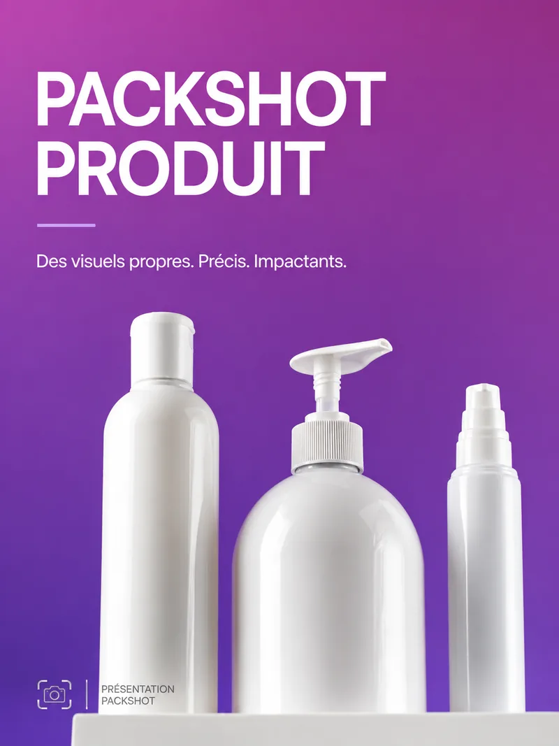 Packshot produit e-commerce · Polygraphix Studio